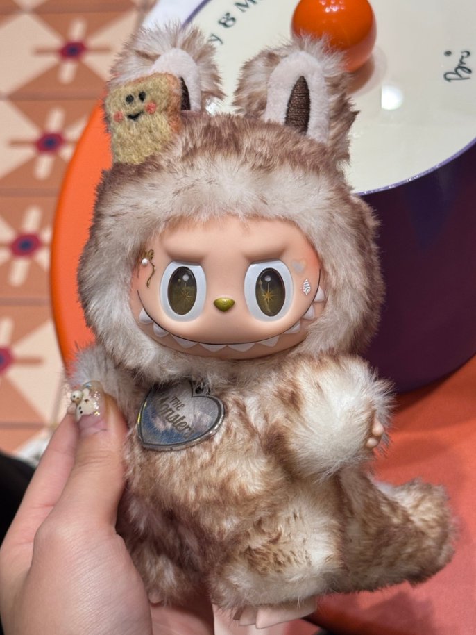 Original Design- Caramel Toast V1&V2|Handmade Modification labubu Doll
