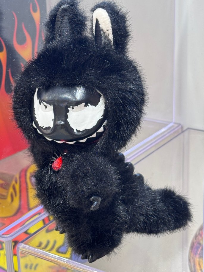 Original Design- Venom |Handmade Modification labubu Doll