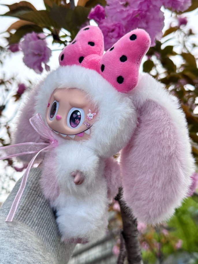 Original Design- Sweetheart Bunny |Handmade Modification labubu Doll