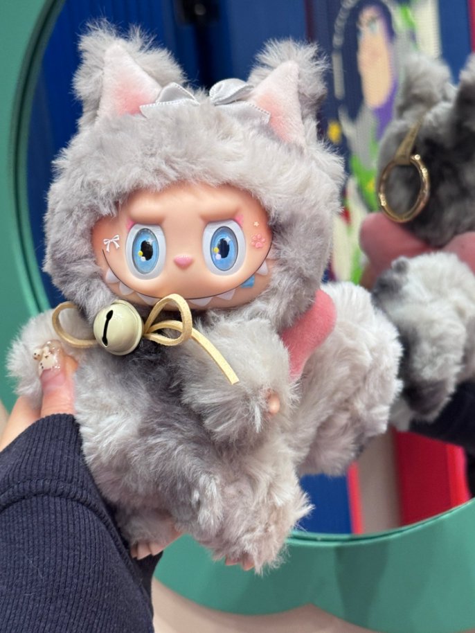 Original Design- Maine Coon Cat|Handmade Modification labubu Doll