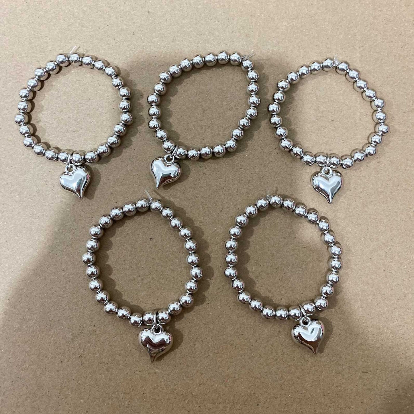 13cm Plush Doll Elastic Pearl Necklace Bead Chain DIY Accessories