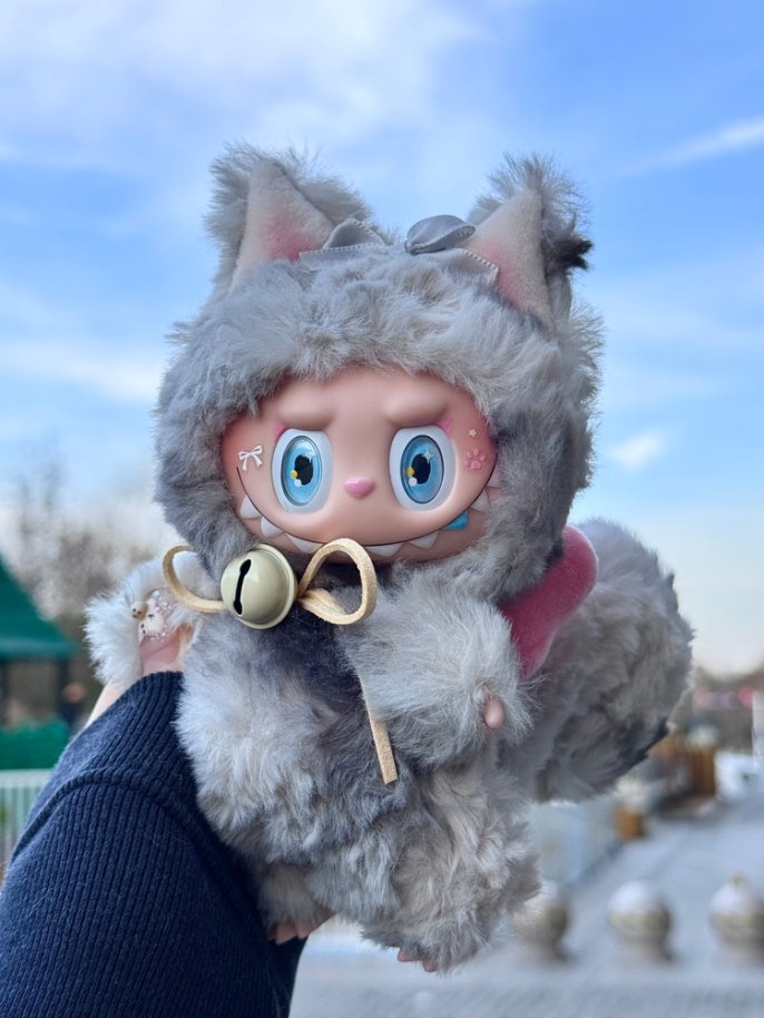 Original Design- Maine Coon Cat|Handmade Modification labubu Doll