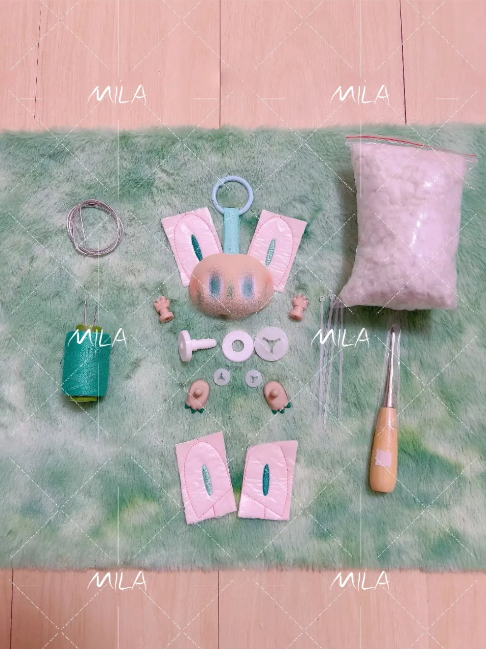 Labubu SERENITY-The Monster 3.0 'BIG INTO ENERGY' DIY Resin Craft Kit - Complete Starter Set, Handmade Mold, Resin, Paints & Tools (Fan Art Inspired)