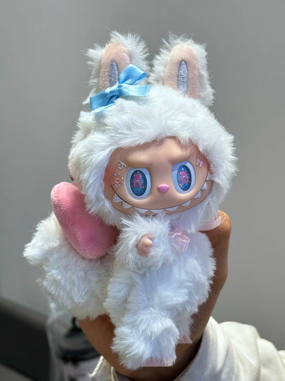 Original Design- Cream Puff Bear Bear Series |Handmade Modification labubu Doll