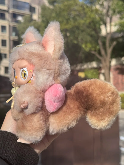 Original Design- Rural Cat|Handmade Modification labubu Doll