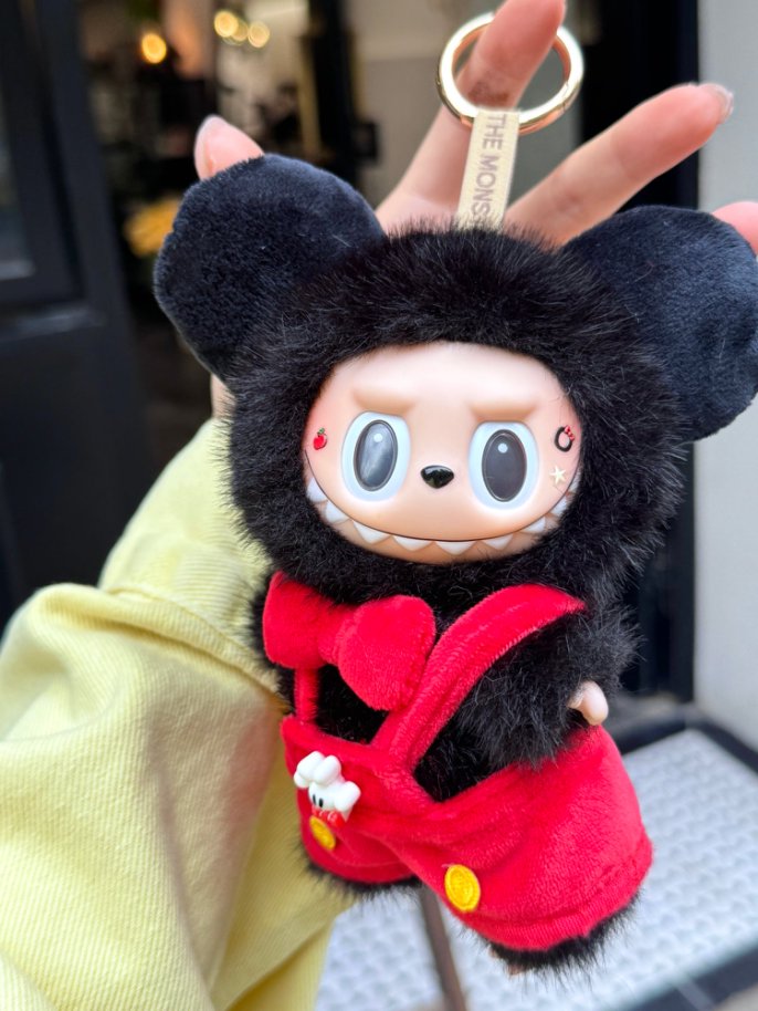 Original Design- Mickey Couple |Handmade Modification labubu Doll