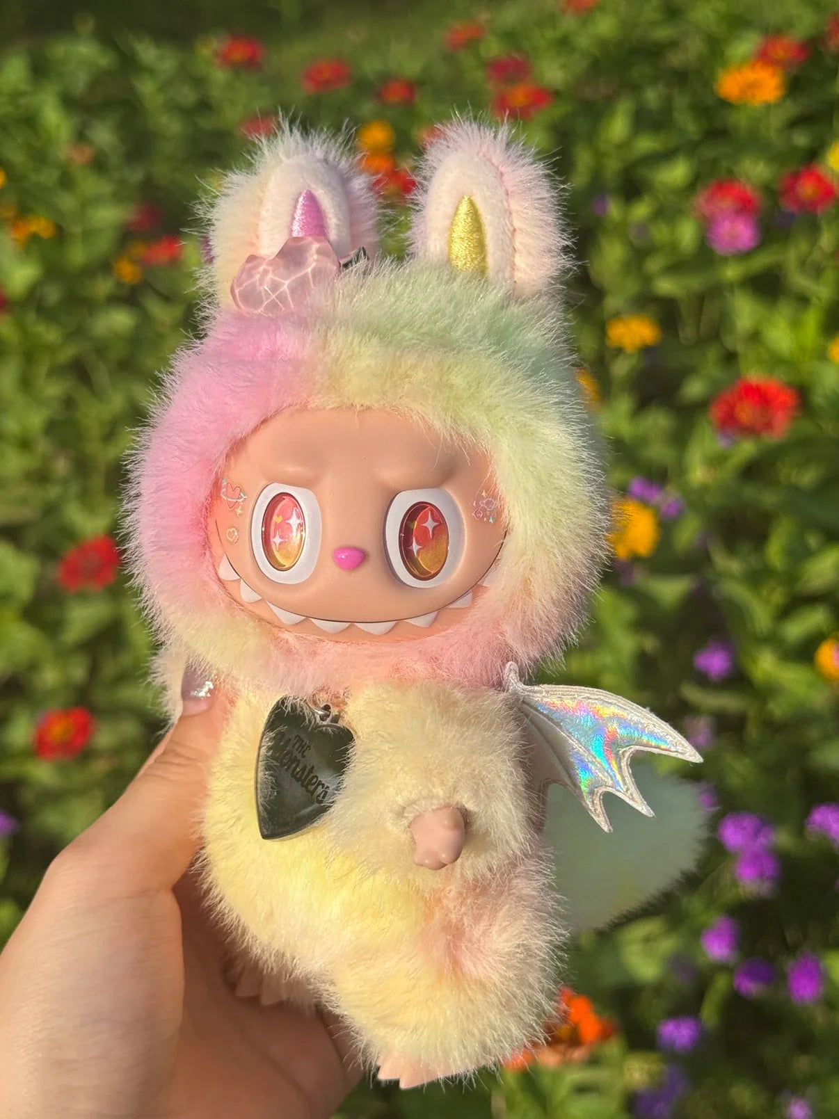 Original Design- Love Rainbow2.0（2 colors） |Handmade Modification labubu Doll