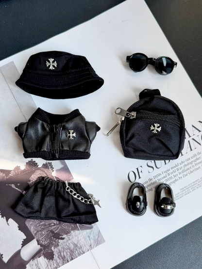 Chrome Hearts leather suit（Doll not included）