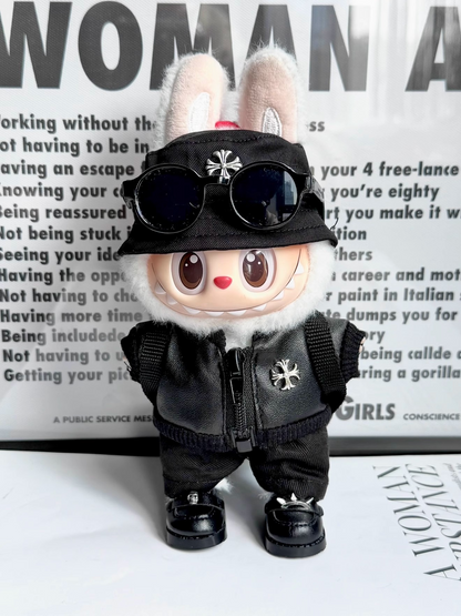 Chrome Hearts leather suit（Doll not included）