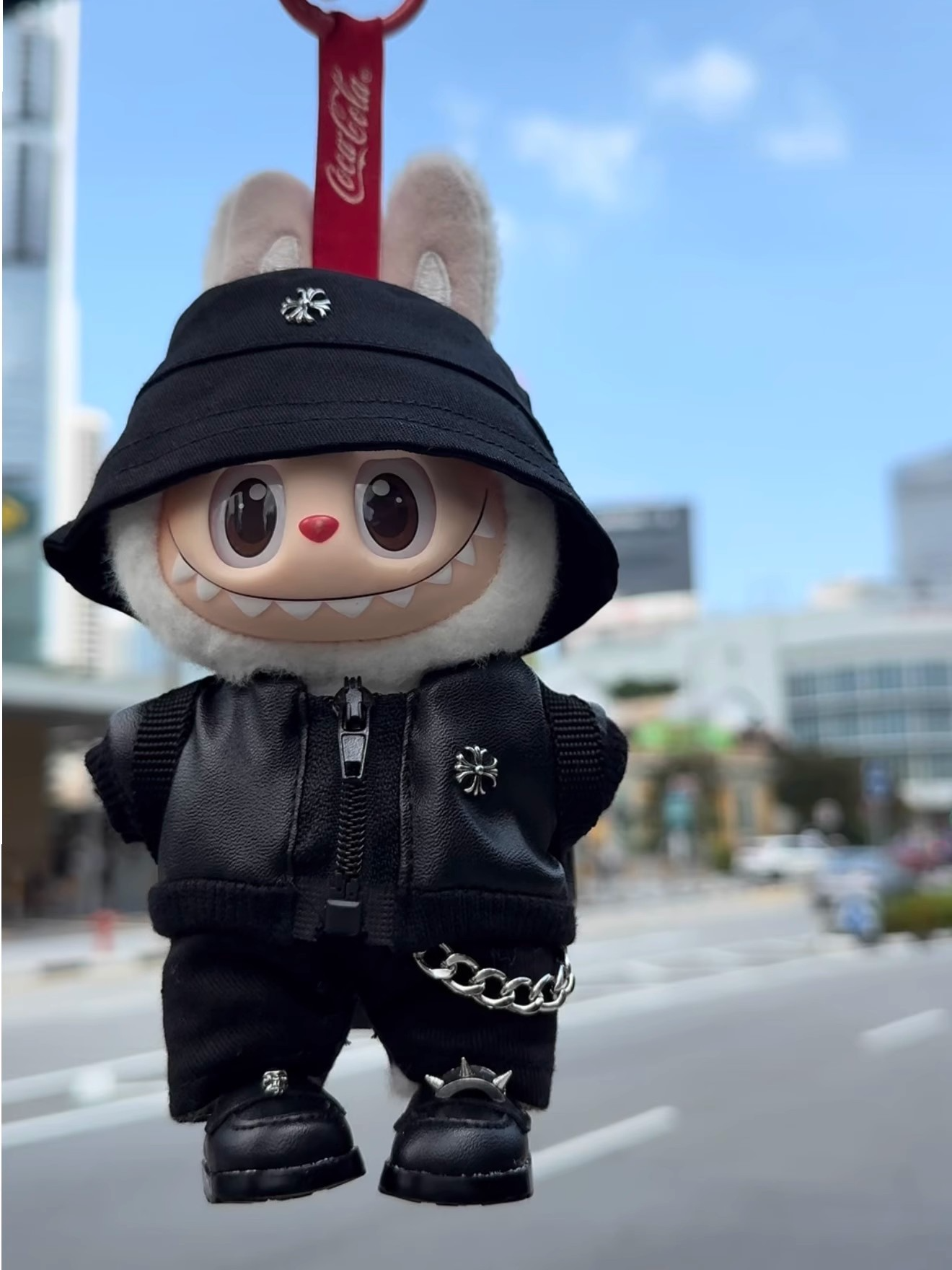 Chrome Hearts leather suit（Doll not included）