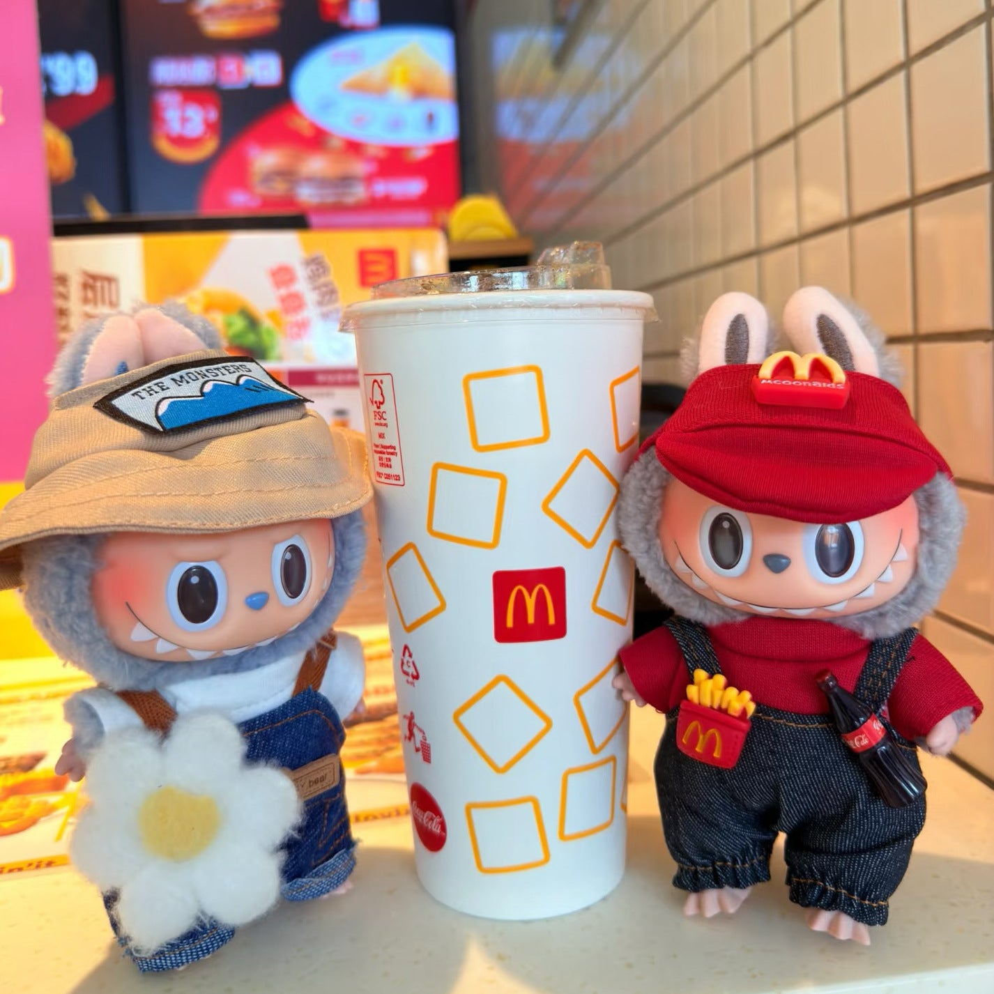 McDonald's co-branded Coke set（Doll not included）