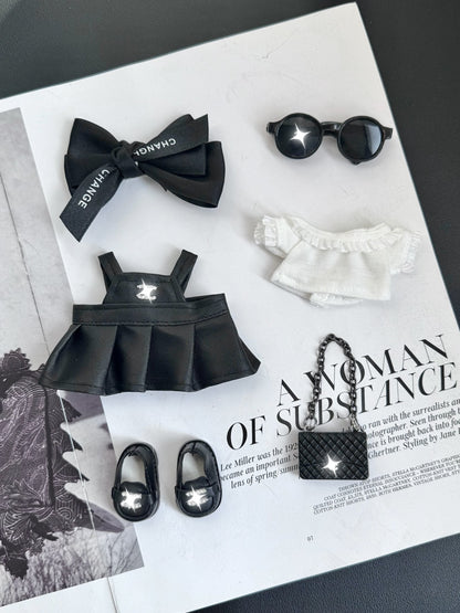 Gradient perilla color baby clothes（Doll not included）