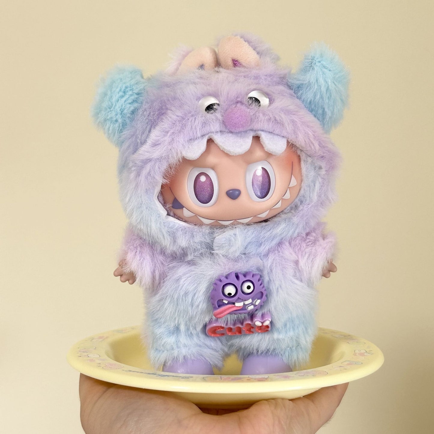 Gradient perilla color baby clothes（Doll not included）