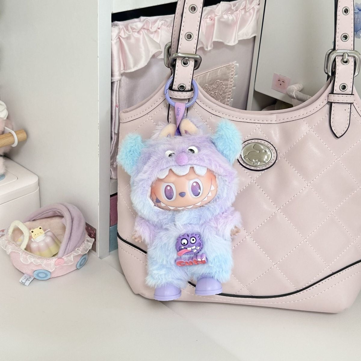 Gradient perilla color baby clothes（Doll not included）