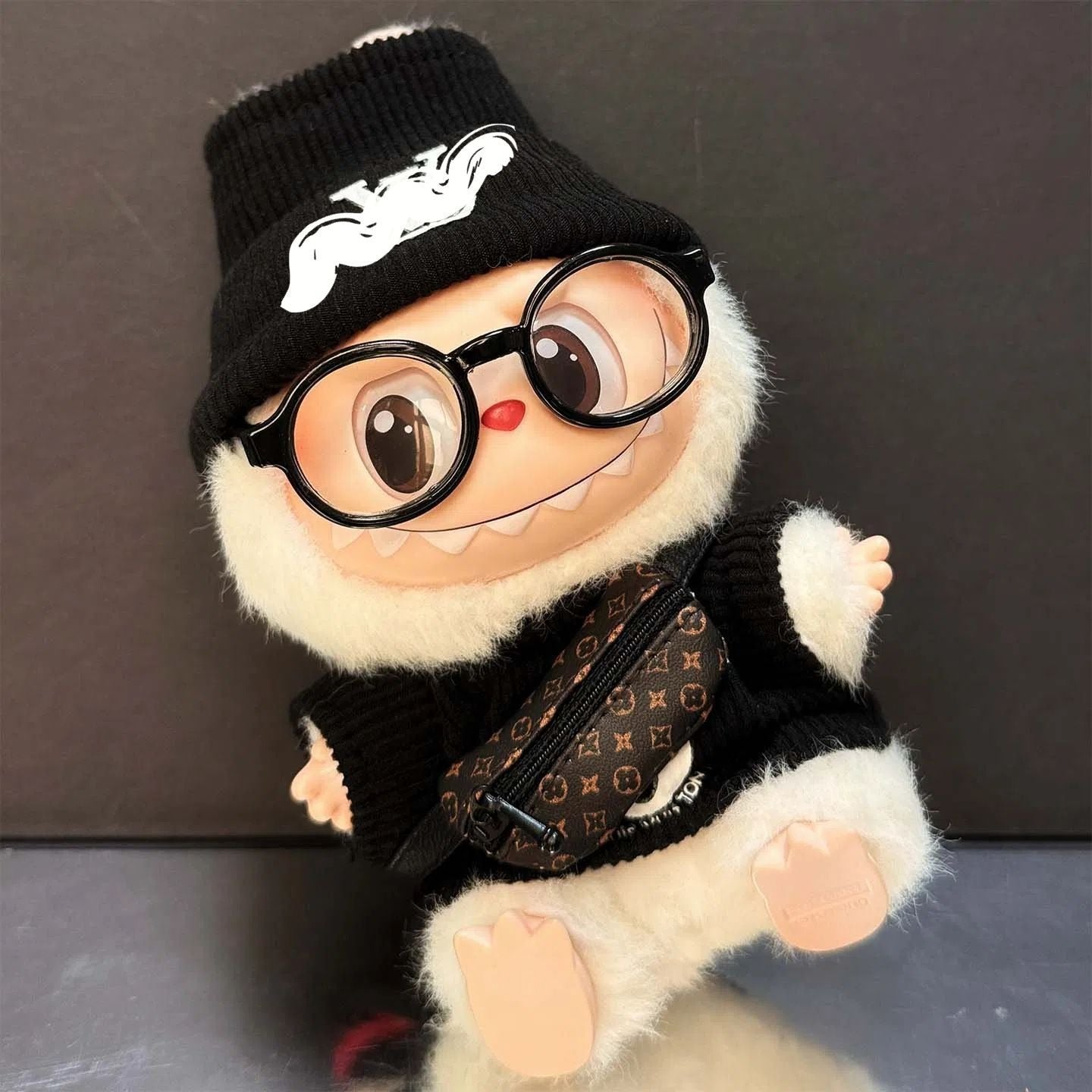 L knitted sweater baby clothes set（Doll not included）