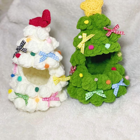 Christmas tree style hand-woven baby clothes（Doll not included）