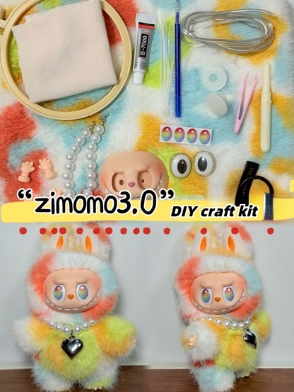 Little Rock the Universe- DIY Craft Kit - Complete Starter Set, Handmade Mold, Resin, Paints & Tools (Fan Art Inspired)