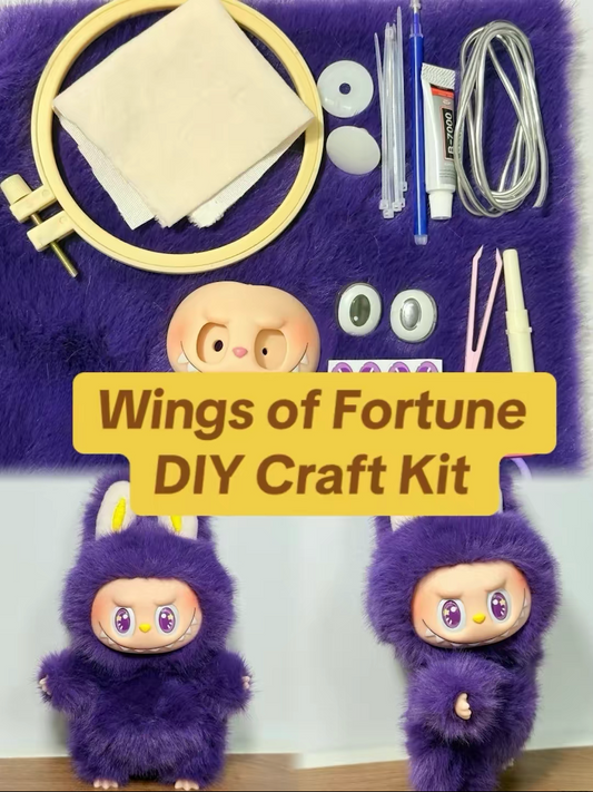 Wings of Fortune- DIY Craft Kit - Complete Starter Set, Handmade Mold, Resin, Paints & Tools (Fan Art Inspired)