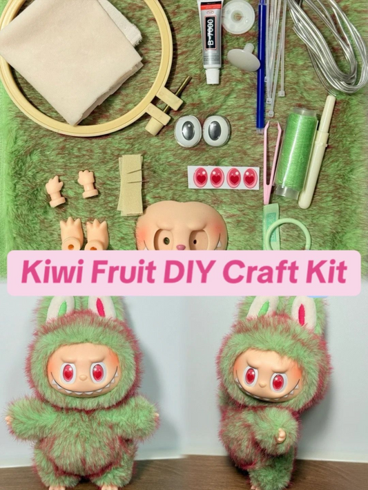 Kiwi Fruit- DIY Craft Kit - Complete Starter Set, Handmade Mold, Resin, Paints & Tools (Fan Art Inspired)