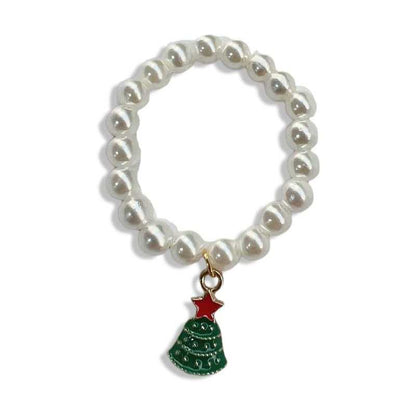 Doll Pearl Necklace Accessories Decorations