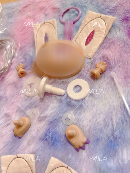 DIY Resin Craft Kit - Labubu LUCK The Monster 3.0 'BIG INTO ENERGY' - Complete Starter Set, Handmade Mold, Resin, Paints & Tools (Fan Art Inspired)