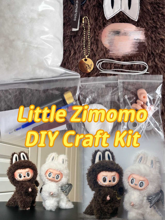 Little Zimomo- DIY Craft Kit - Complete Starter Set, Handmade Mold, Resin, Paints & Tools (Fan Art Inspired)