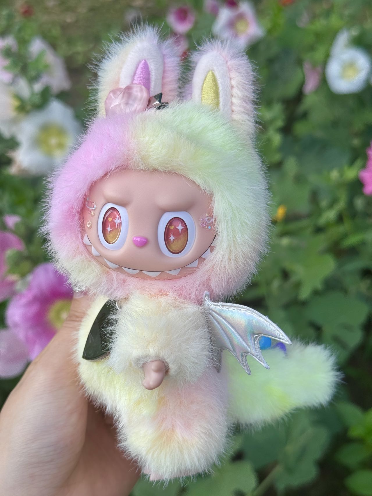Original Design- Love Rainbow2.0（2 colors） |Handmade Modification labubu Doll