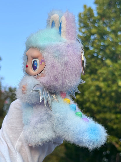 Original Design- Love Rainbow2.0（2 colors） |Handmade Modification labubu Doll