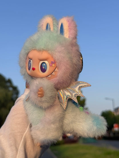 Original Design- Love Rainbow2.0（2 colors） |Handmade Modification labubu Doll