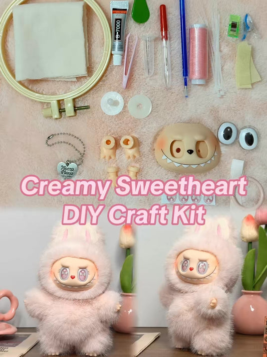 Creamy Sweetheart- DIY Craft Kit - Complete Starter Set, Handmade Mold, Resin, Paints & Tools (Fan Art Inspired)