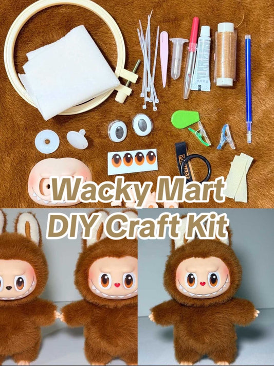 Wacky Mart The Monster- DIY Craft Kit - Complete Starter Set, Handmade Mold, Resin, Paints & Tools (Fan Art Inspired)