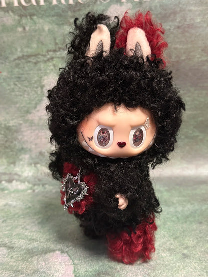 Original Design- Curly Hair Collection 7 colors |Handmade Modification labubu Doll
