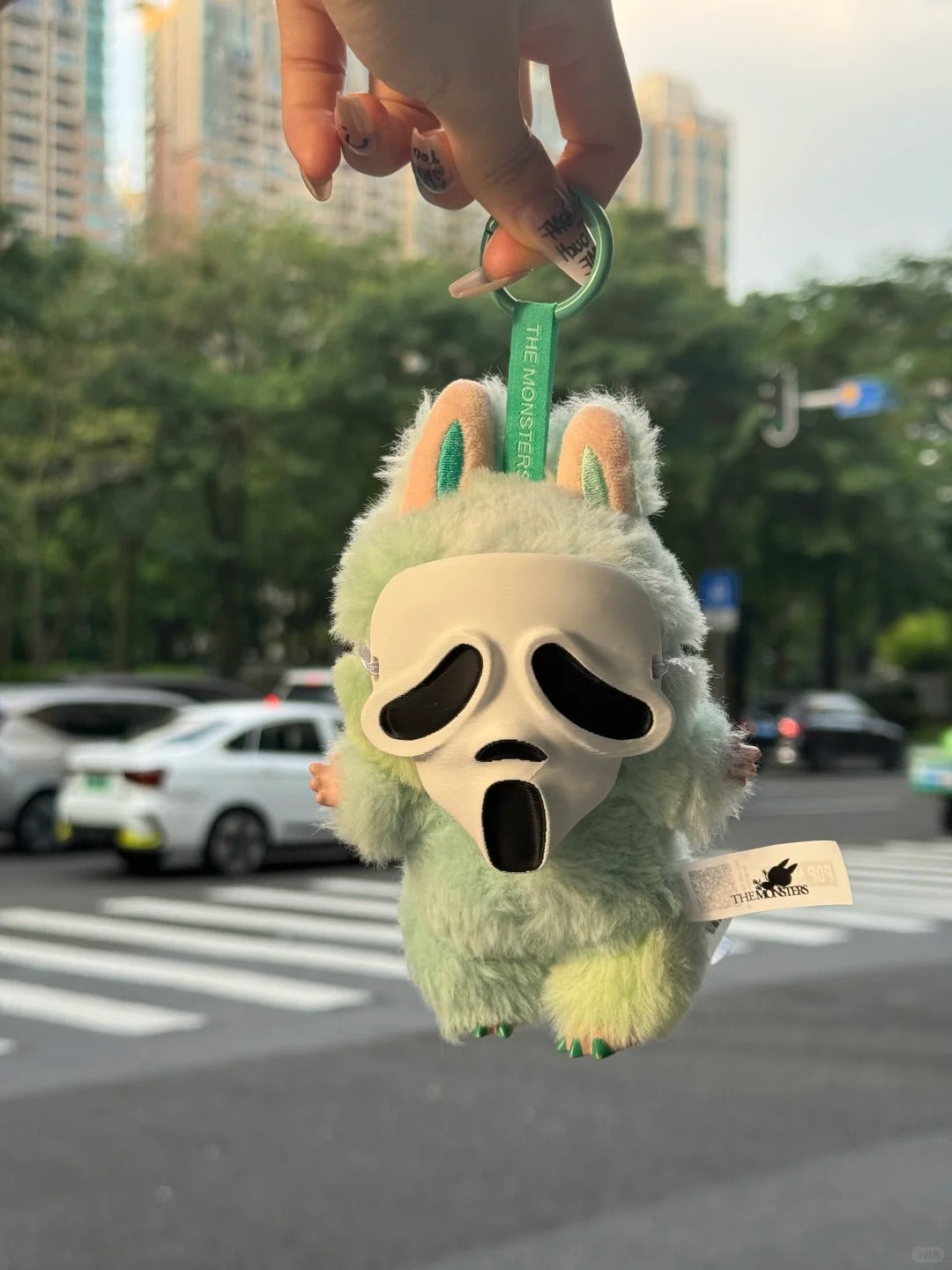 Doll Halloween Screaming mask, Ah Zu（Doll not included）