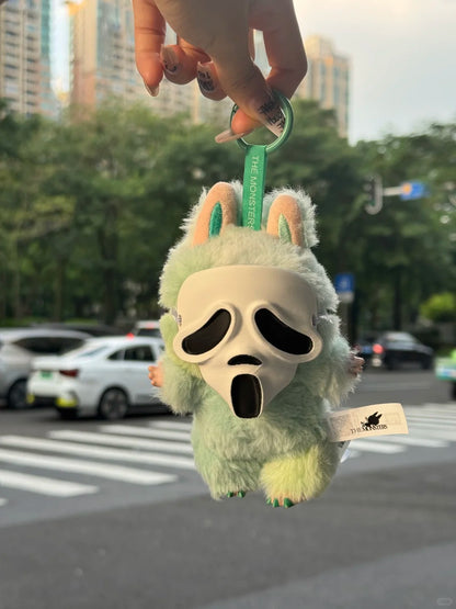 Doll Halloween Screaming mask, Ah Zu（Doll not included）
