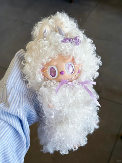 Original Design- Baby Curly Sheep 3 Colors | Handmade Modification labubu Doll