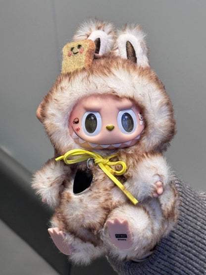 Original Design- Caramel Toast V1&V2|Handmade Modification labubu Doll