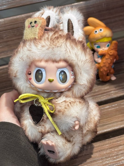 Original Design- Caramel Toast V1&V2|Handmade Modification labubu Doll