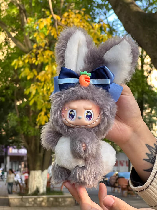 Original Design- Nick the Fox and Officer Judy the Rabbit | Handmade Modification labubu Doll