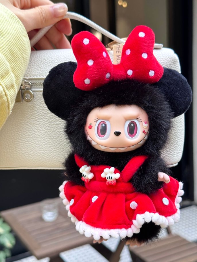 Original Design- Mickey Couple |Handmade Modification labubu Doll