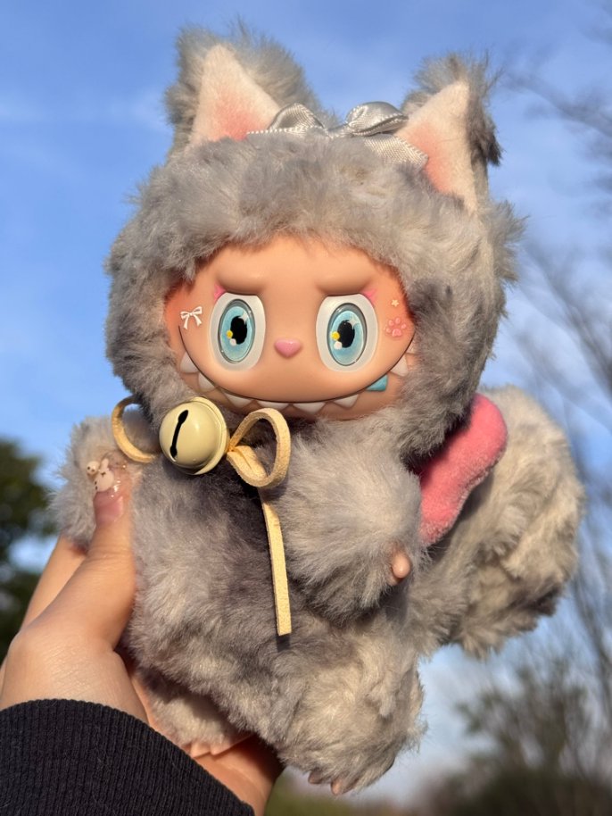 Original Design- Maine Coon Cat|Handmade Modification labubu Doll