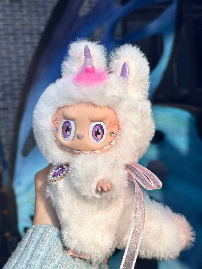 Original Design- Fantasy Unicorn|Handmade Modification labubu Doll