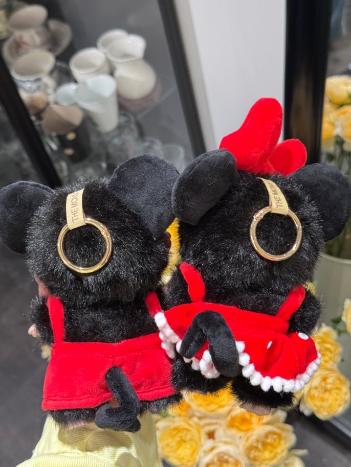 Original Design- Mickey Couple |Handmade Modification labubu Doll