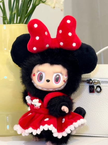 Original Design- Mickey Couple |Handmade Modification labubu Doll