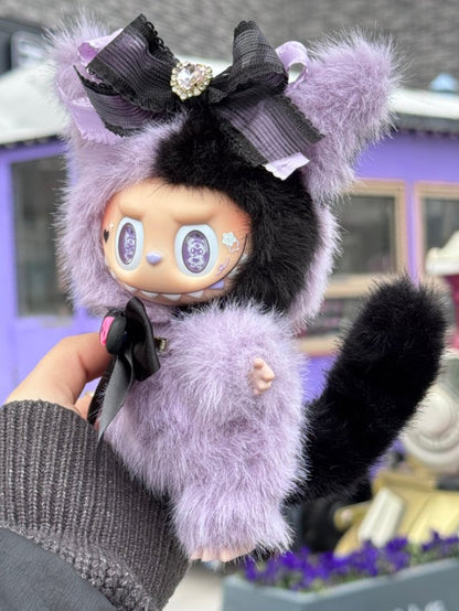 Original Design- Super Kuromi|Handmade Modification labubu Doll